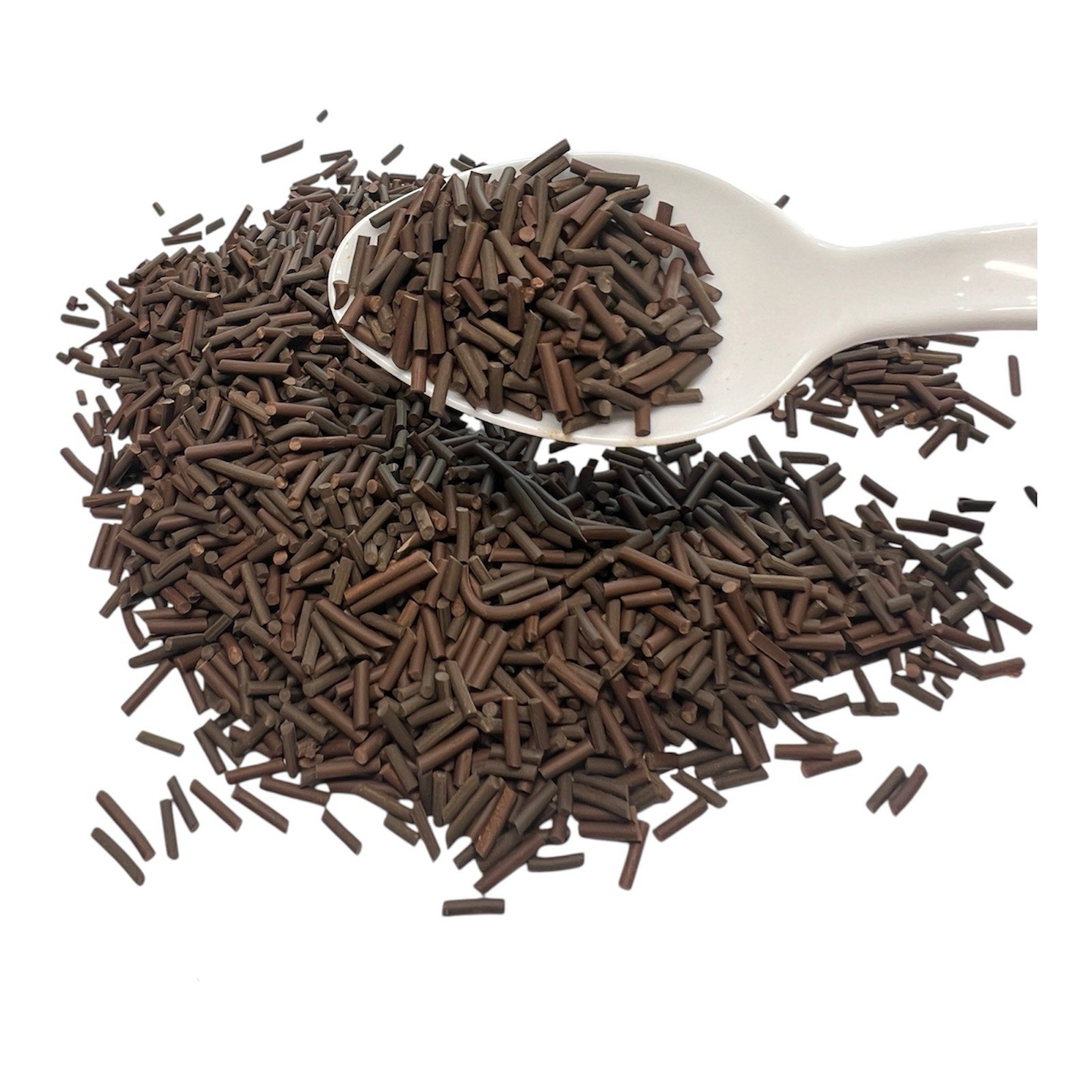 Polymer Clay Fake Sprinkles 50g Bag Chocolate Brown Resin Decoden Slime