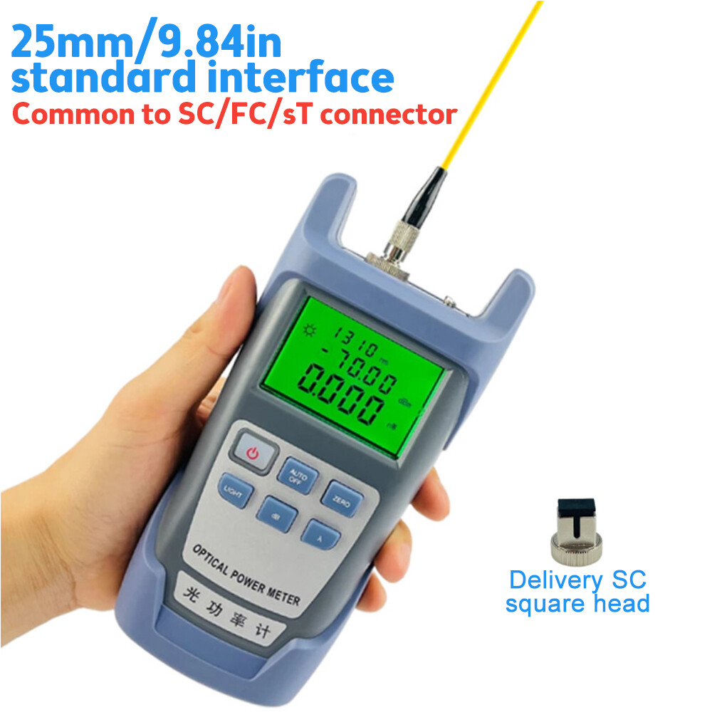Fiber Optic Tool Kit -70~+10dBm 10mw Optical Power Meter Visual Fault Locator