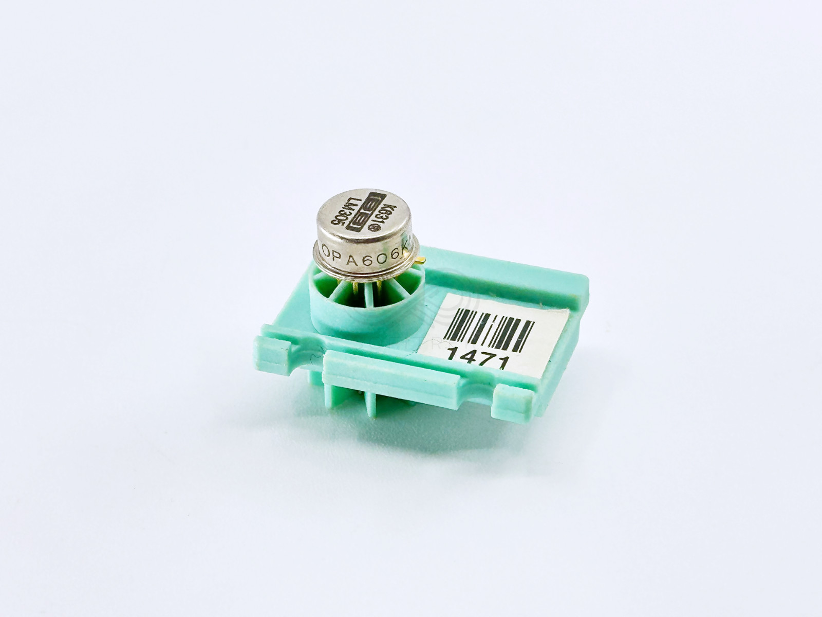 OPA606KM Burr-Brown FET-Input Wideband Operational Amplifier TO-99 Gold OpAmp IC