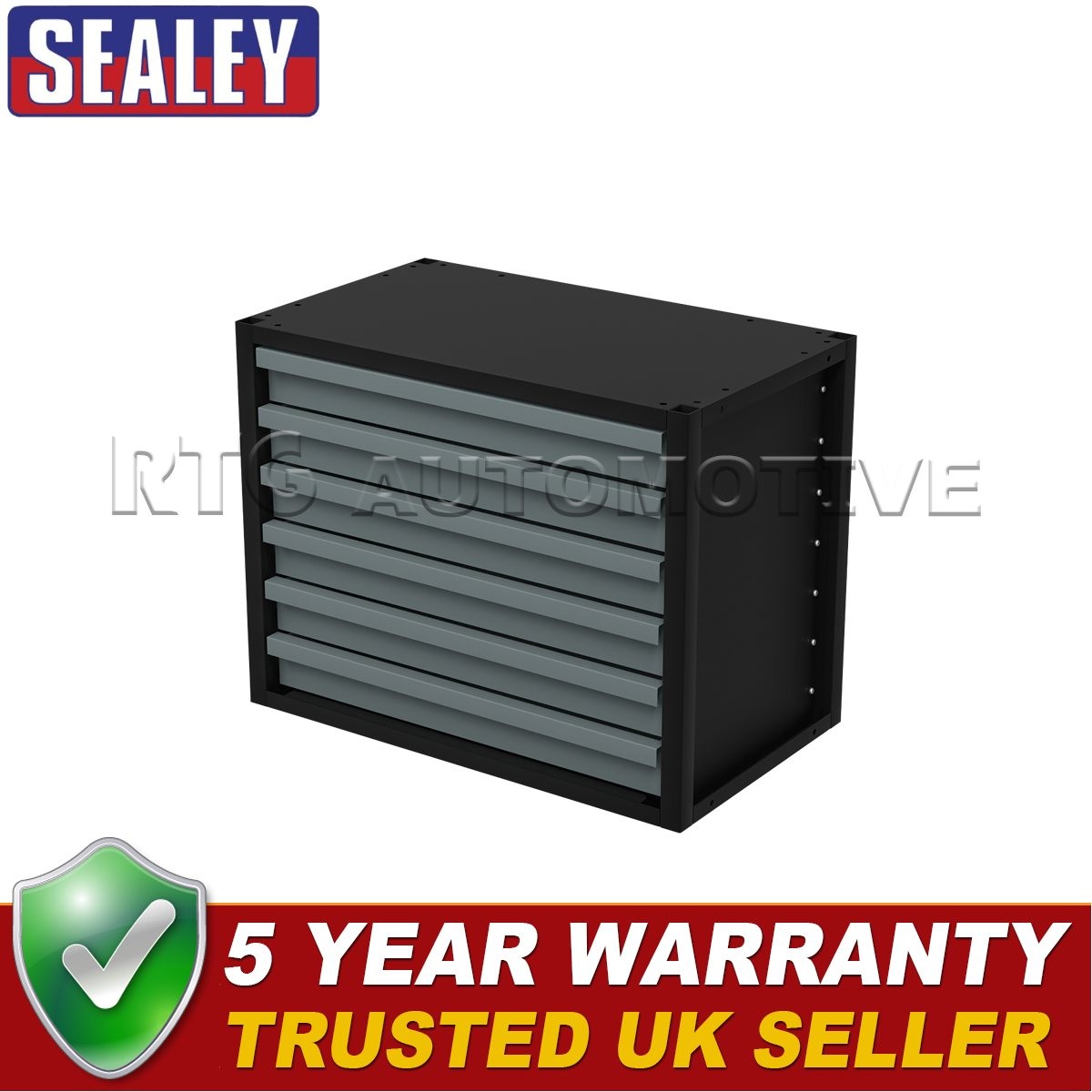 Sealey Modular Storage Mid Unit 6 Drawer 580mm APMRM1