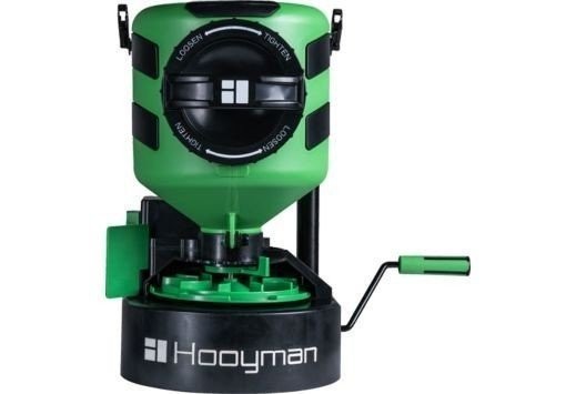 Hooyman Manual Spreader W/ Adjustable Harness System Capacity Green - 1135909