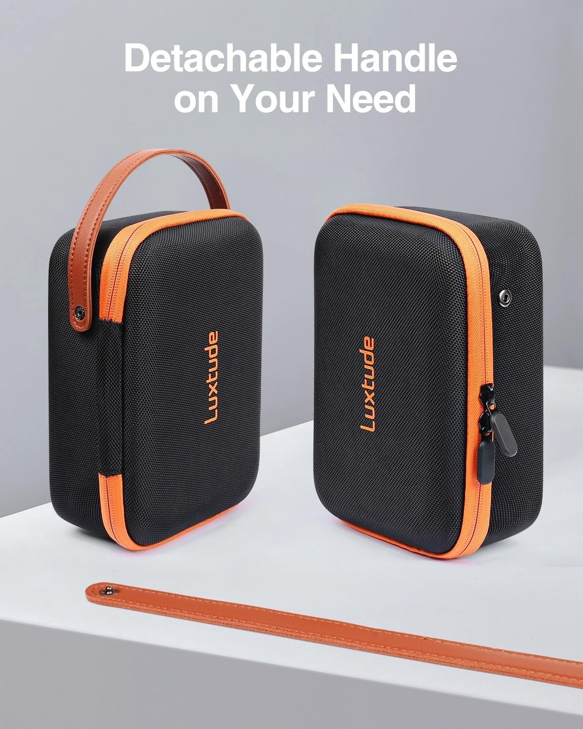 Smart Design Orange USB Case - 49 Slots for Ultimate Storage Efficiency
