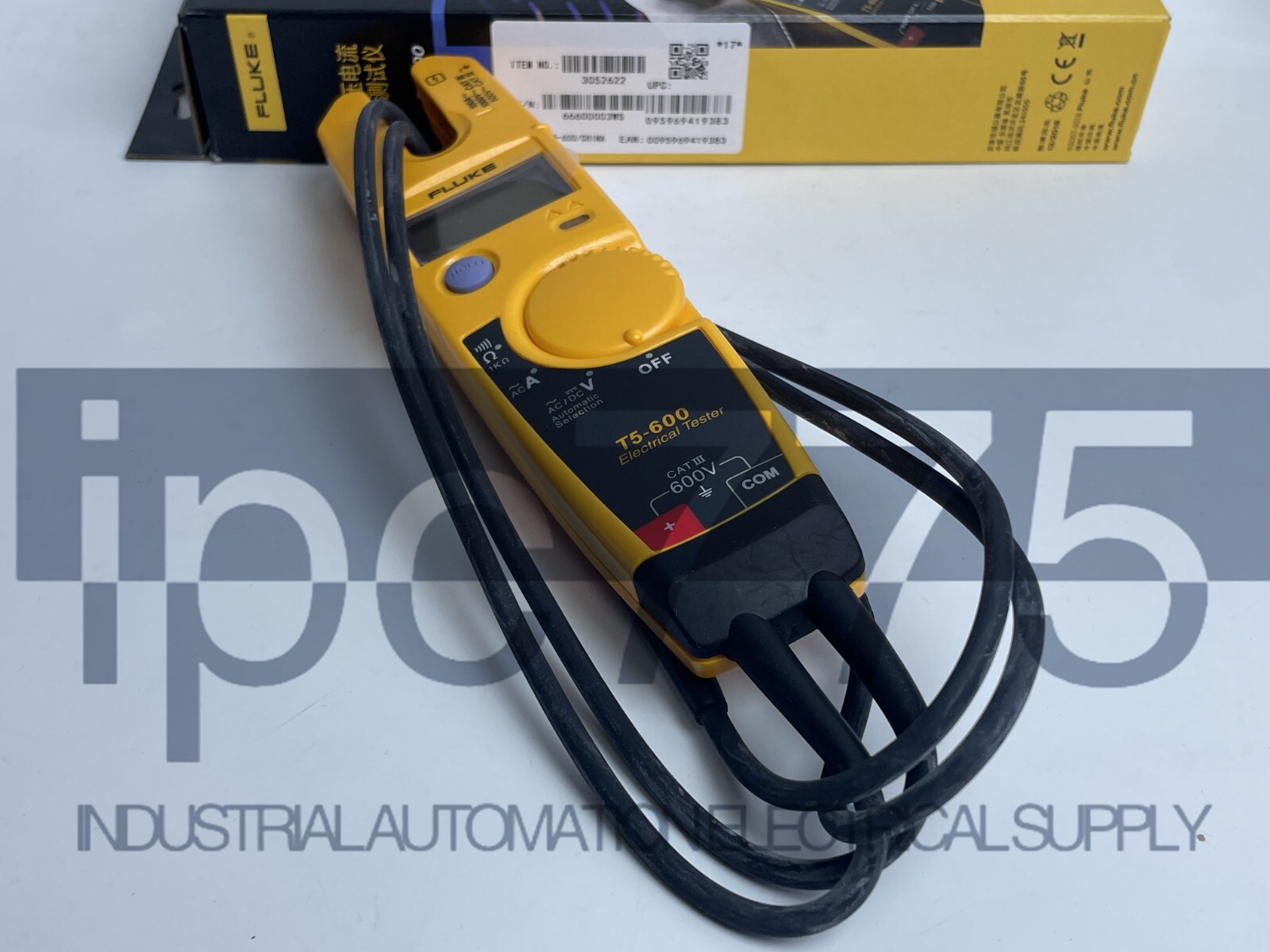 Fluke T5-600 Clamp Meter Continuity Current Electrical Tester #Z