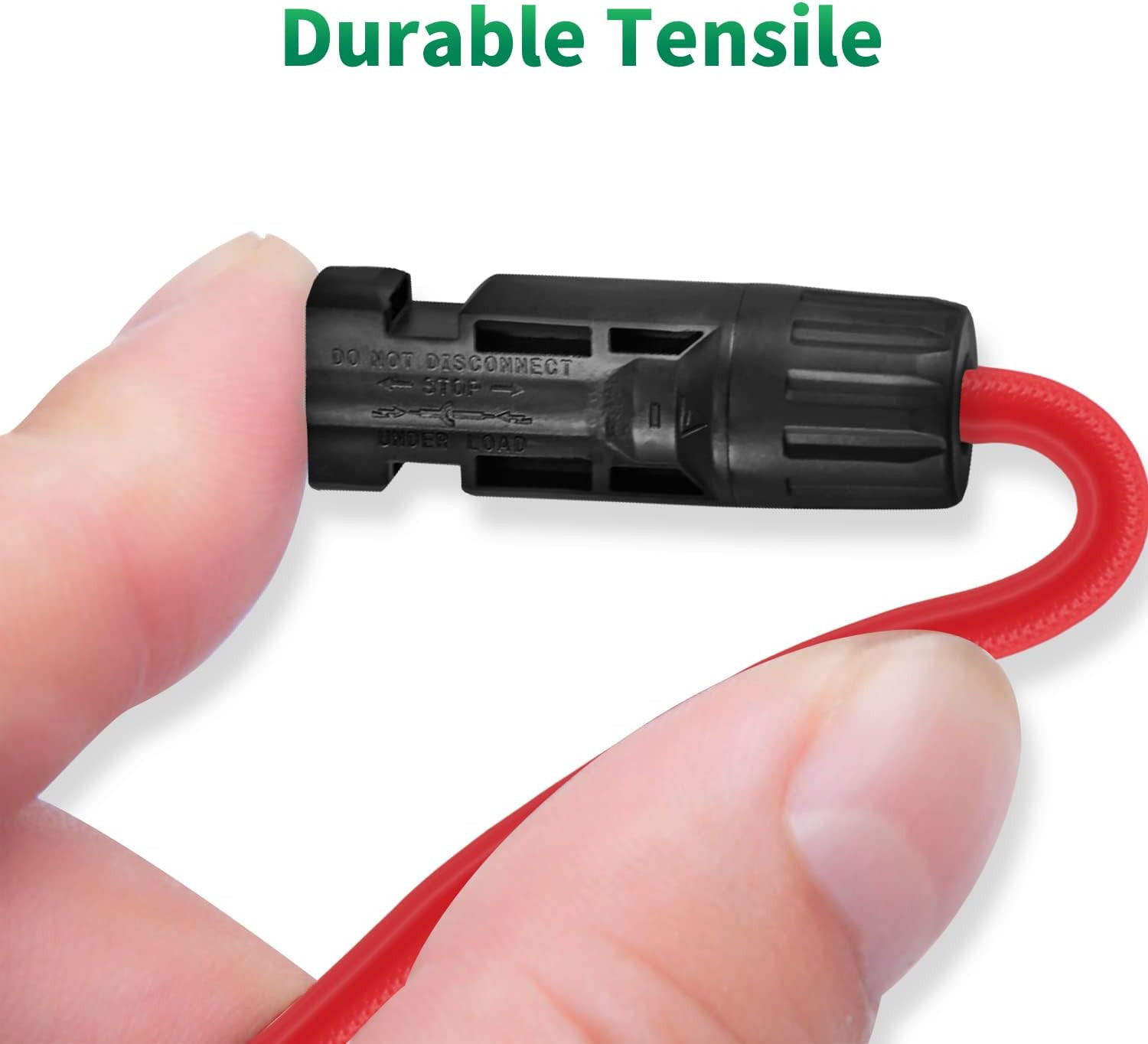 3 to 1 Solar Connectors Y Branch Parallel Adapter 10AWG Cable for Solar Panel (R