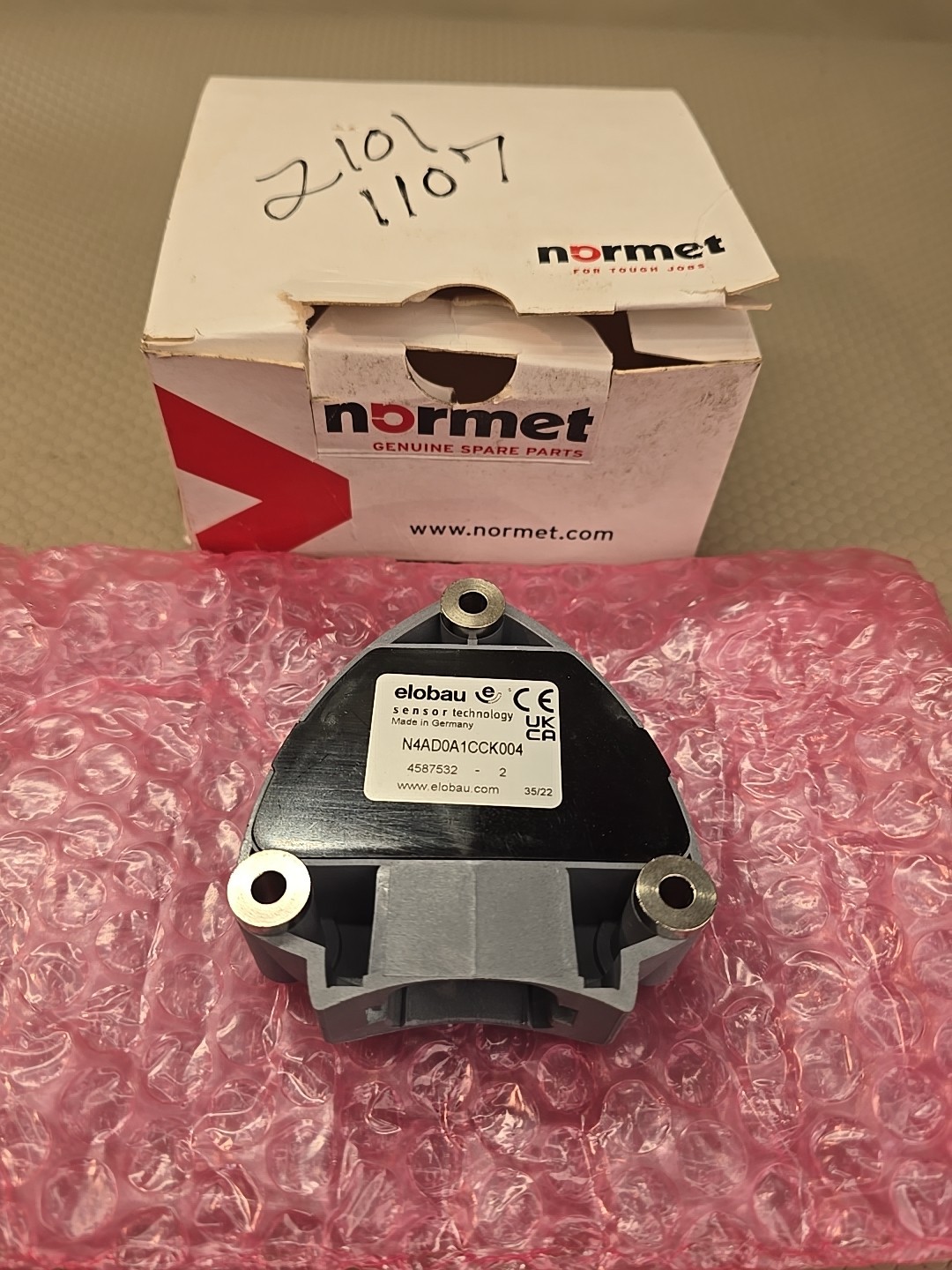 Elobau N4ADOA1CCK004 Sensor 4587532 Normet Mining 10053819 Tilt Switch