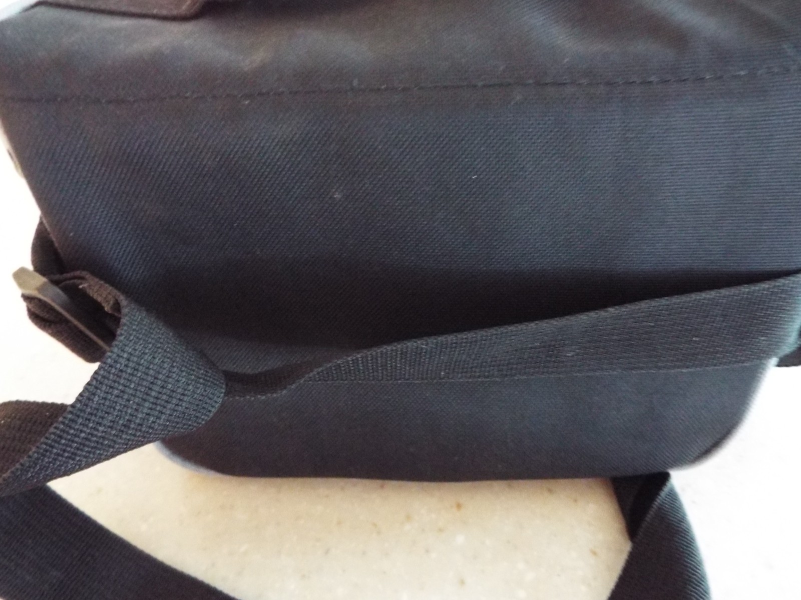 Denali Black Camera Bag with Adjustable Strap and Padded Interior Compact Design