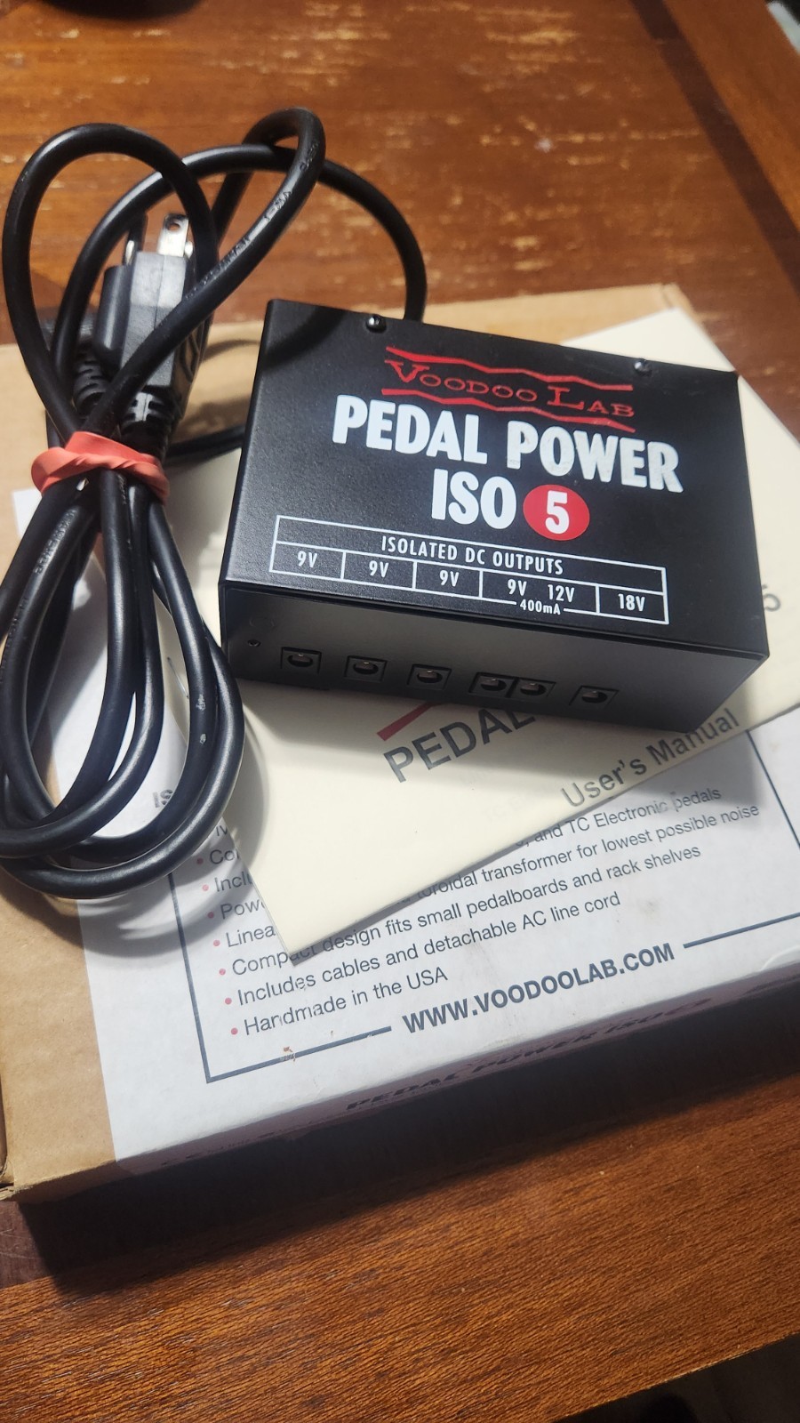 Voodoo Lab Pedal Power ISO 5 Power Supply