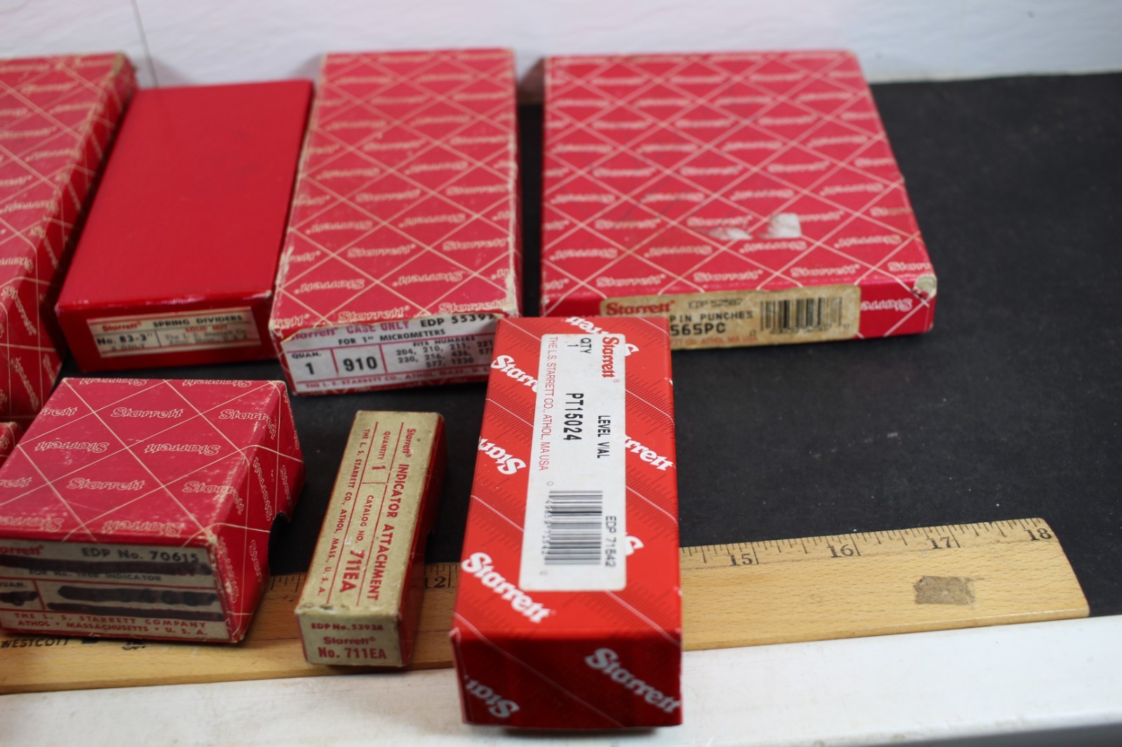 Empty Starrett Boxes