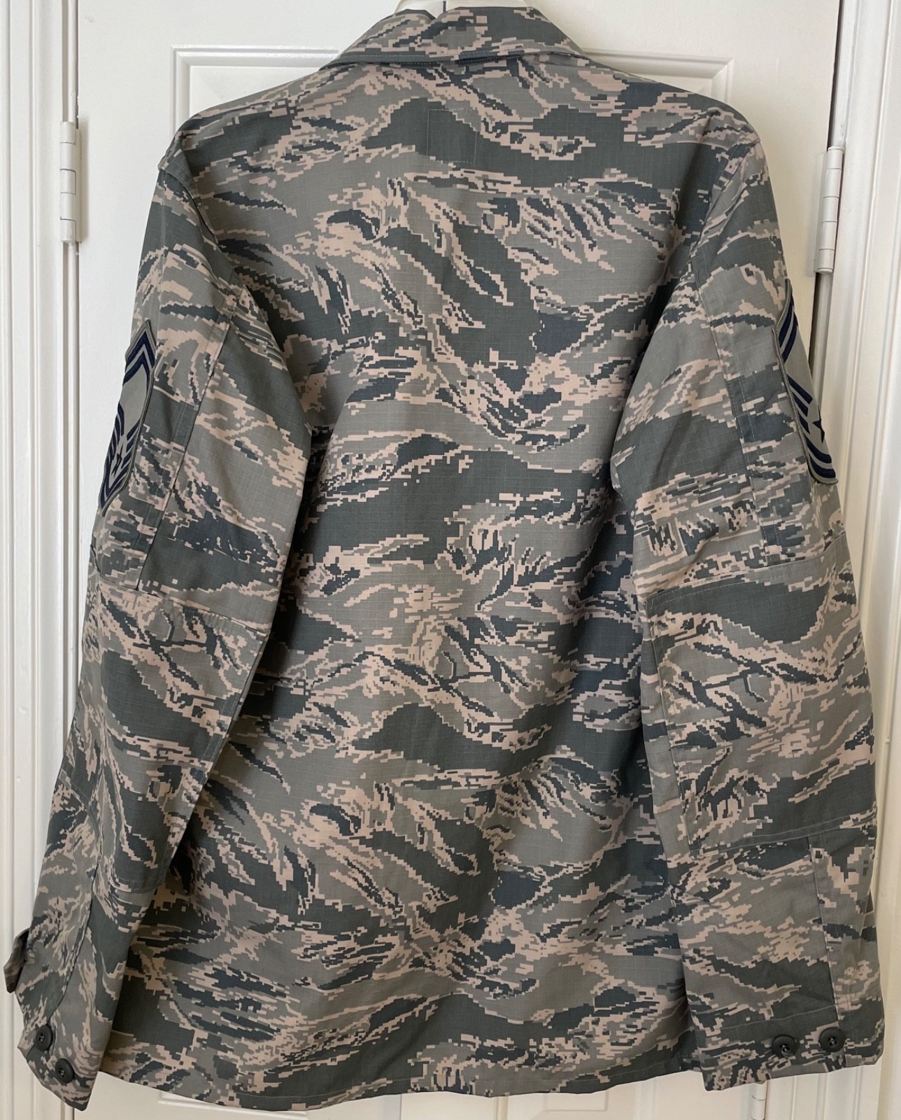 USAF Digital Tiger Camo Pattern Size 42L Coat Men's Utility Air Force Jacket