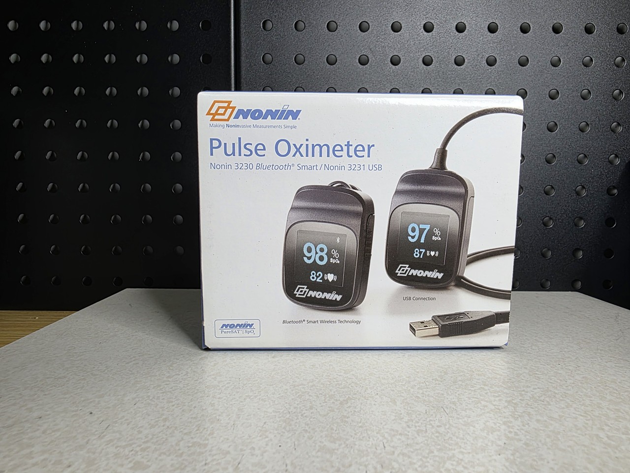 Nonin Pulse Oximeter 3231 Wired Open Box