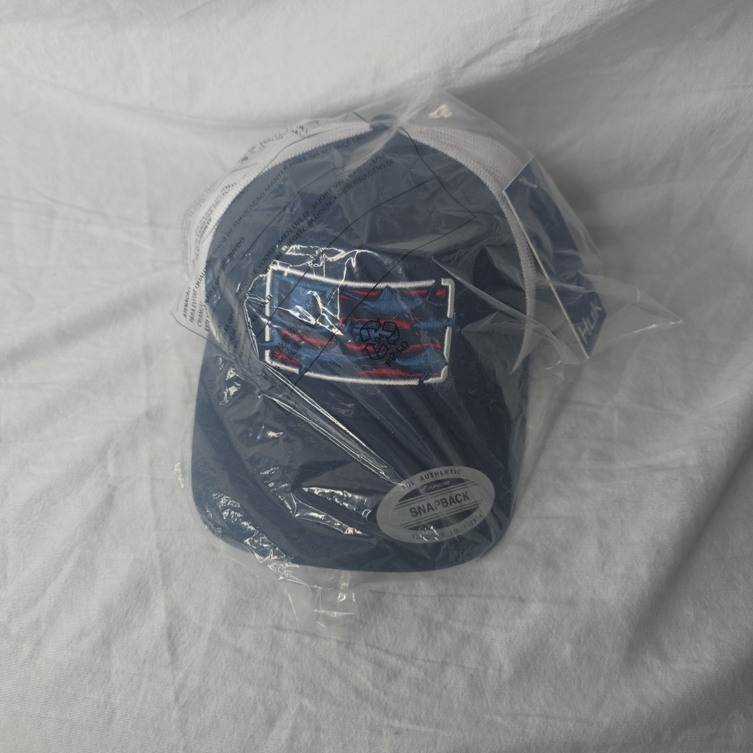 Huk Trophy Flag Trucker Hat Snapback Cap NWT (CRX)
