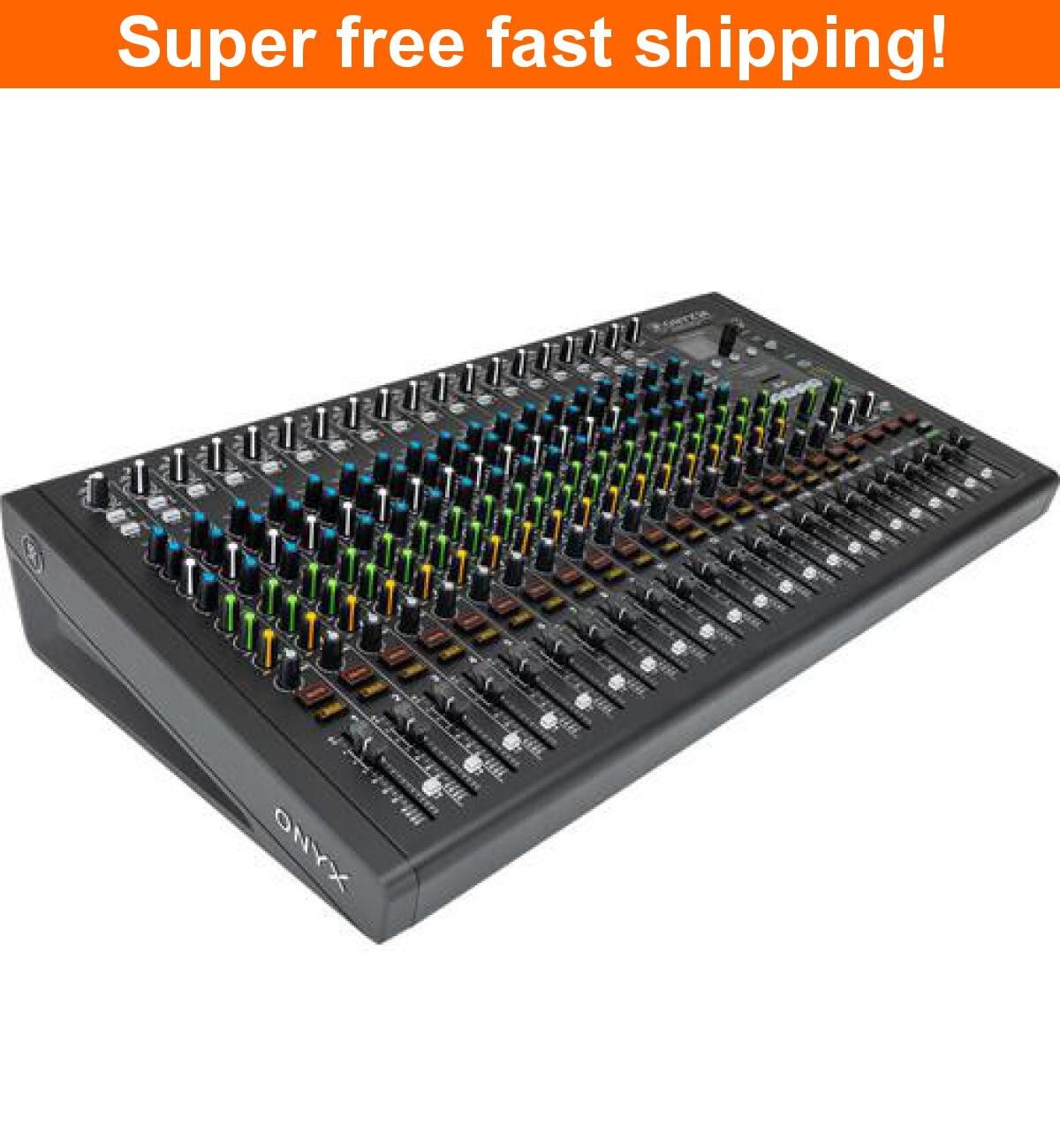 Mackie Onyx24 24-channel Analog Mixer with Multi-track USB-NEW