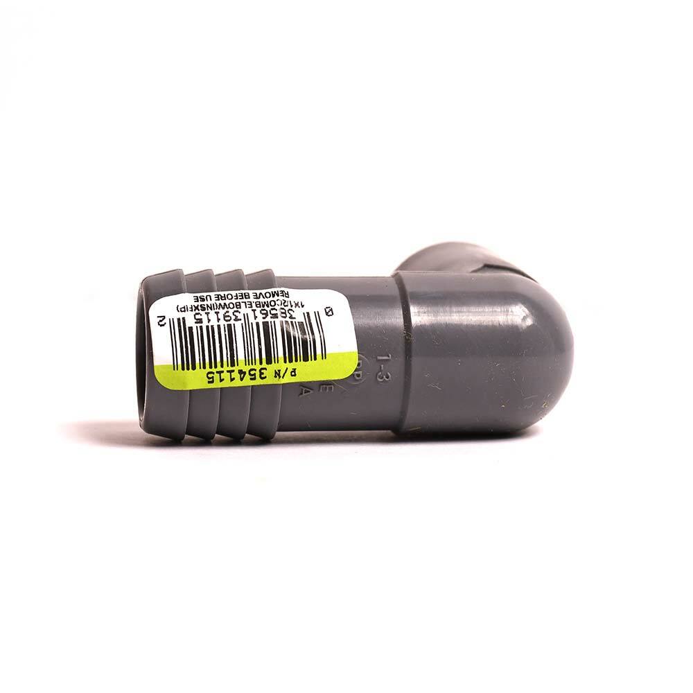 Thrifco 6521069 1 x 1/2 Inch Insert Comb Elbow