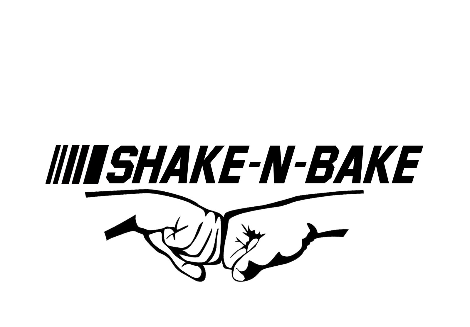 Talladega Nights Rickey Bobby "Shake N Bake" Vinyl Decal: Nascar, Racing