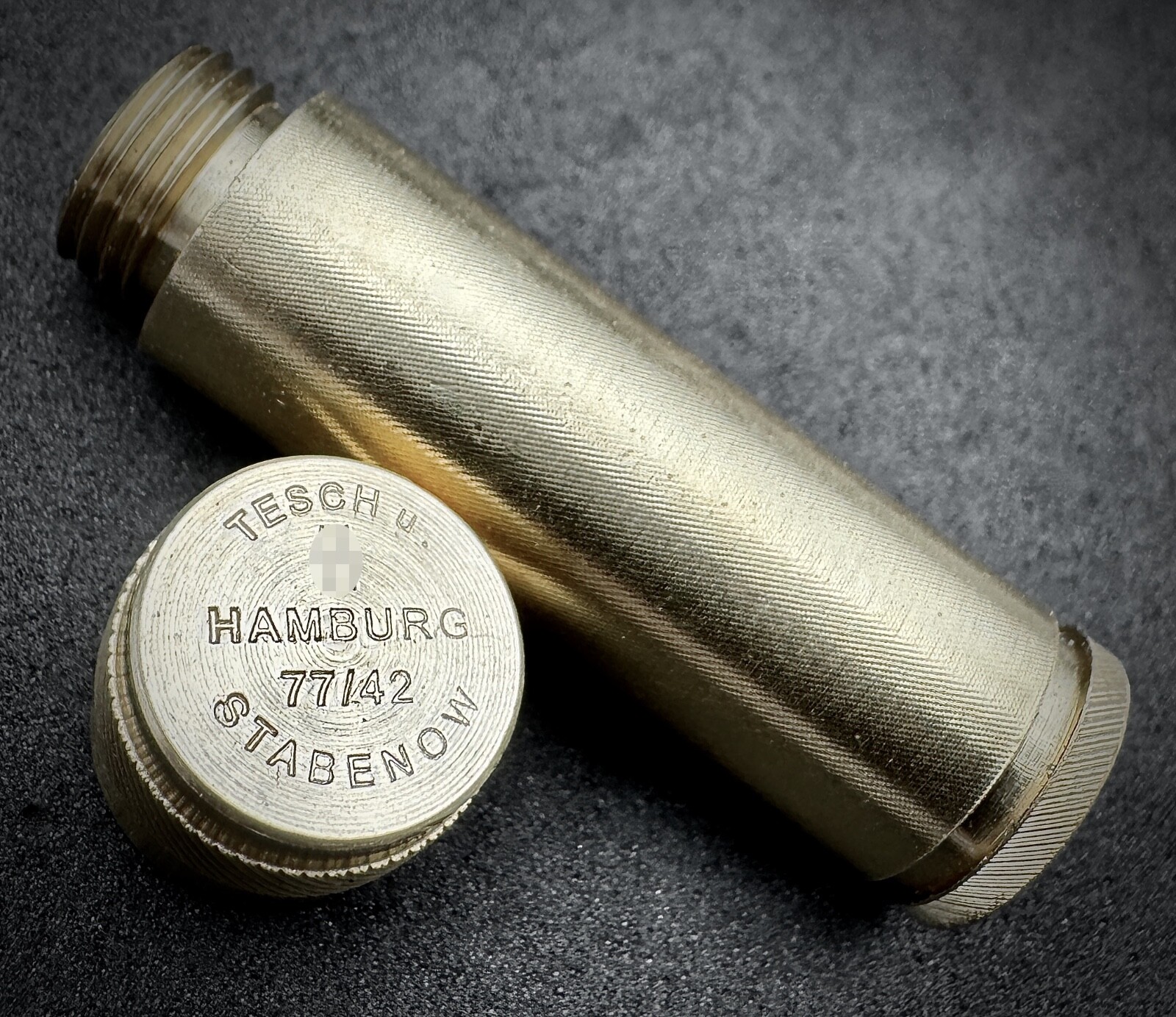 WW2 Germany Cyanide Bulbs Container