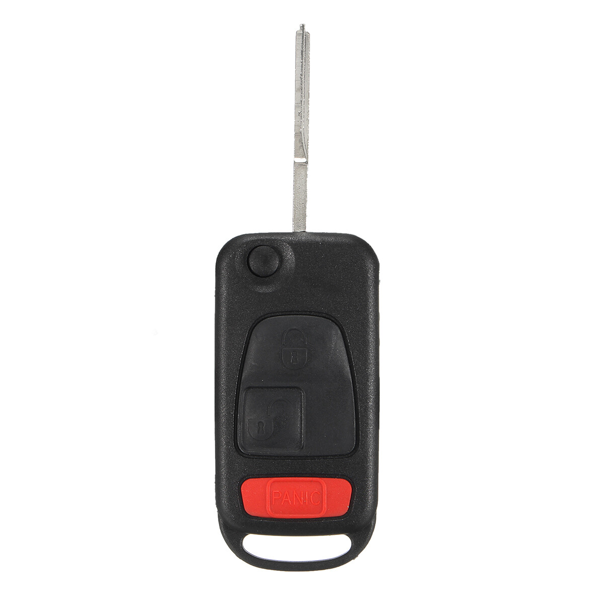 Flip Key Keyless Case Shell And Blade Black For 2004 -2008 Chrysler Crossfire