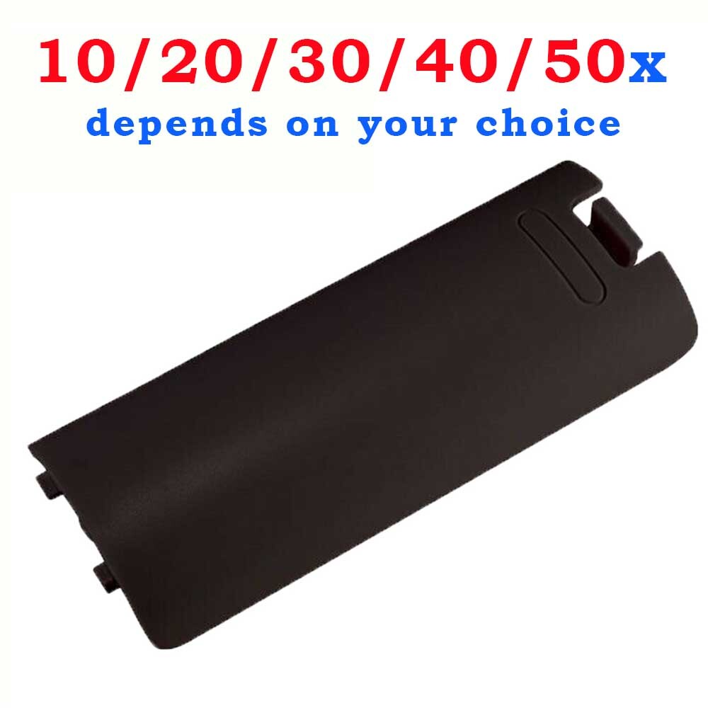 10/20/30/40/50xBattery Back Cover Shell Case For Nintendo Wii Remote Controller