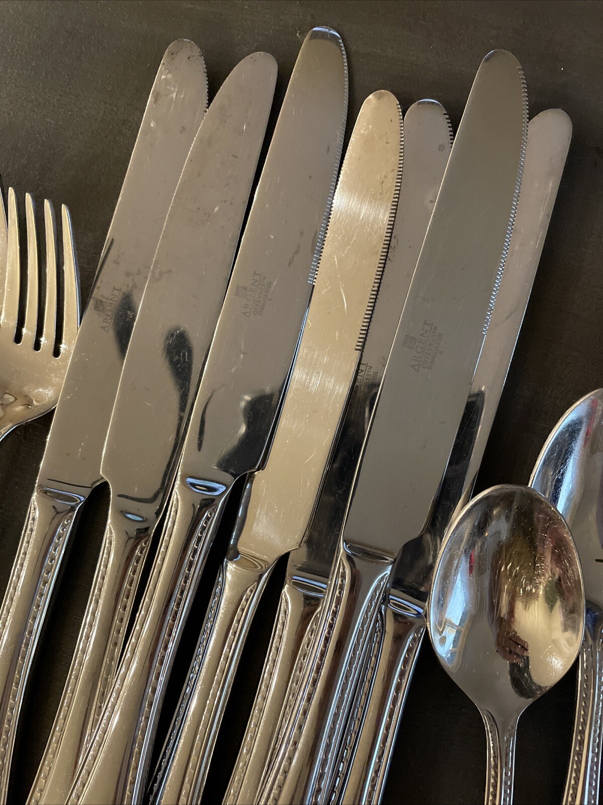30 Pcs Silverware Stainless Steel Flatware Cutlery Utensil Kitchen