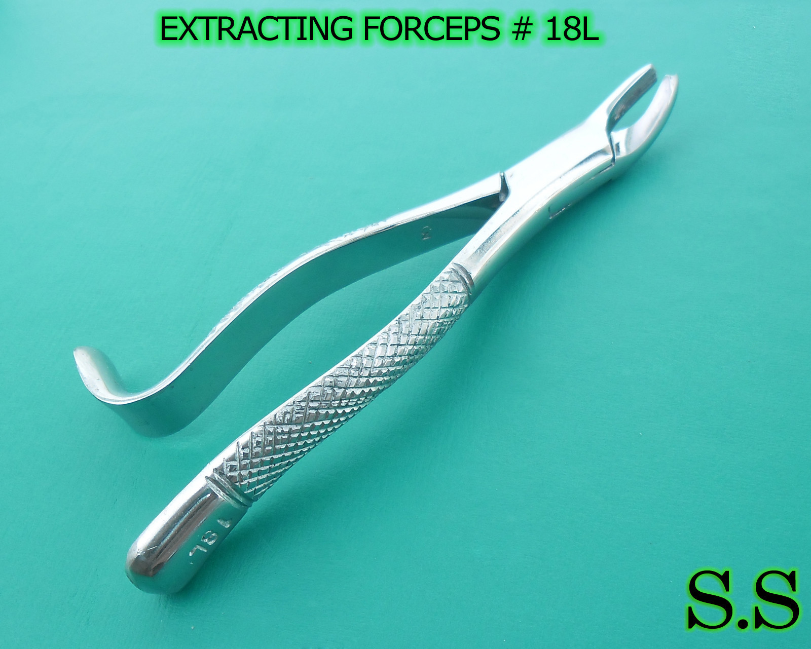 Extracting Forceps Set Of 2 - 18L & 18R - Surgical Dental Instruments