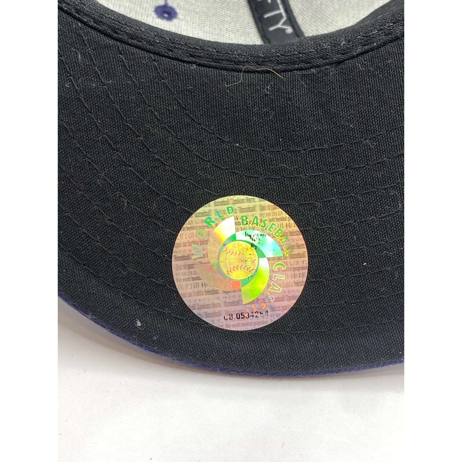 New Era 59FIFTY World Baseball Classic Cap Navy Blue Size 7 1/4 USA US Flag New