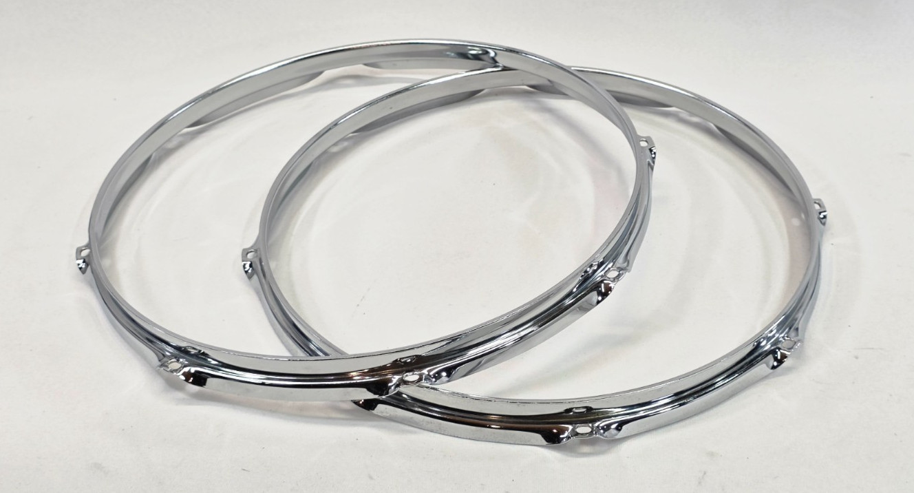 PREMIER Made in England 2.3mm Tom Drum Hoops Set 14" 8 Lugs