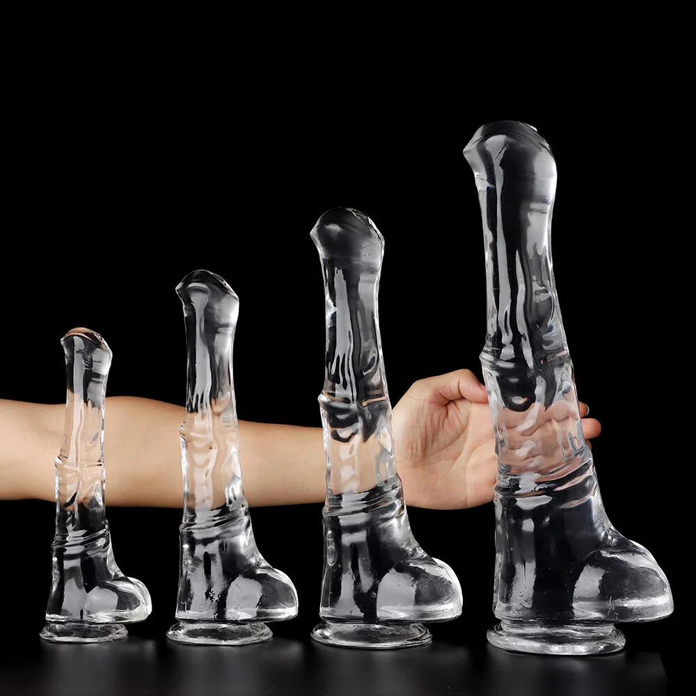 Huge Dildo Big Butt Plug Penis Giant G-spot Cock Dick Vagina Stimulate Sex Toys