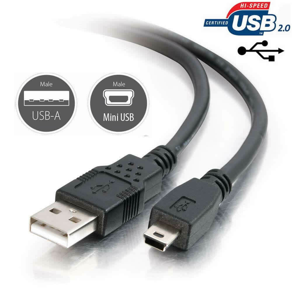USB Cable Cord Lead f/ Toshiba Samsung Portable DVD Writer Model SE-208 SE-208GB