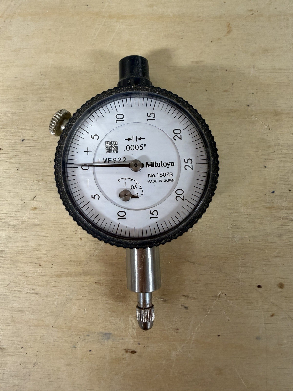 Mitutoyo LWF 922 0.0005" Grad Dial Drop Indicator No 1507s