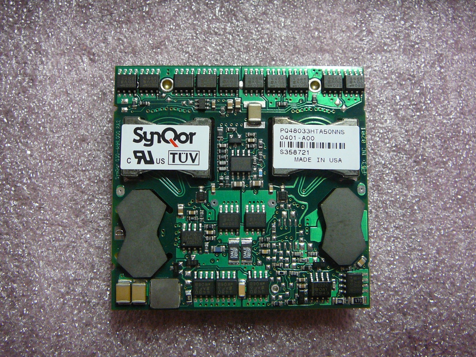 SYNQOR PQ48033HTA50NNS DC/DC Converter 48V In 3.3V Out 50A  **NEW**
