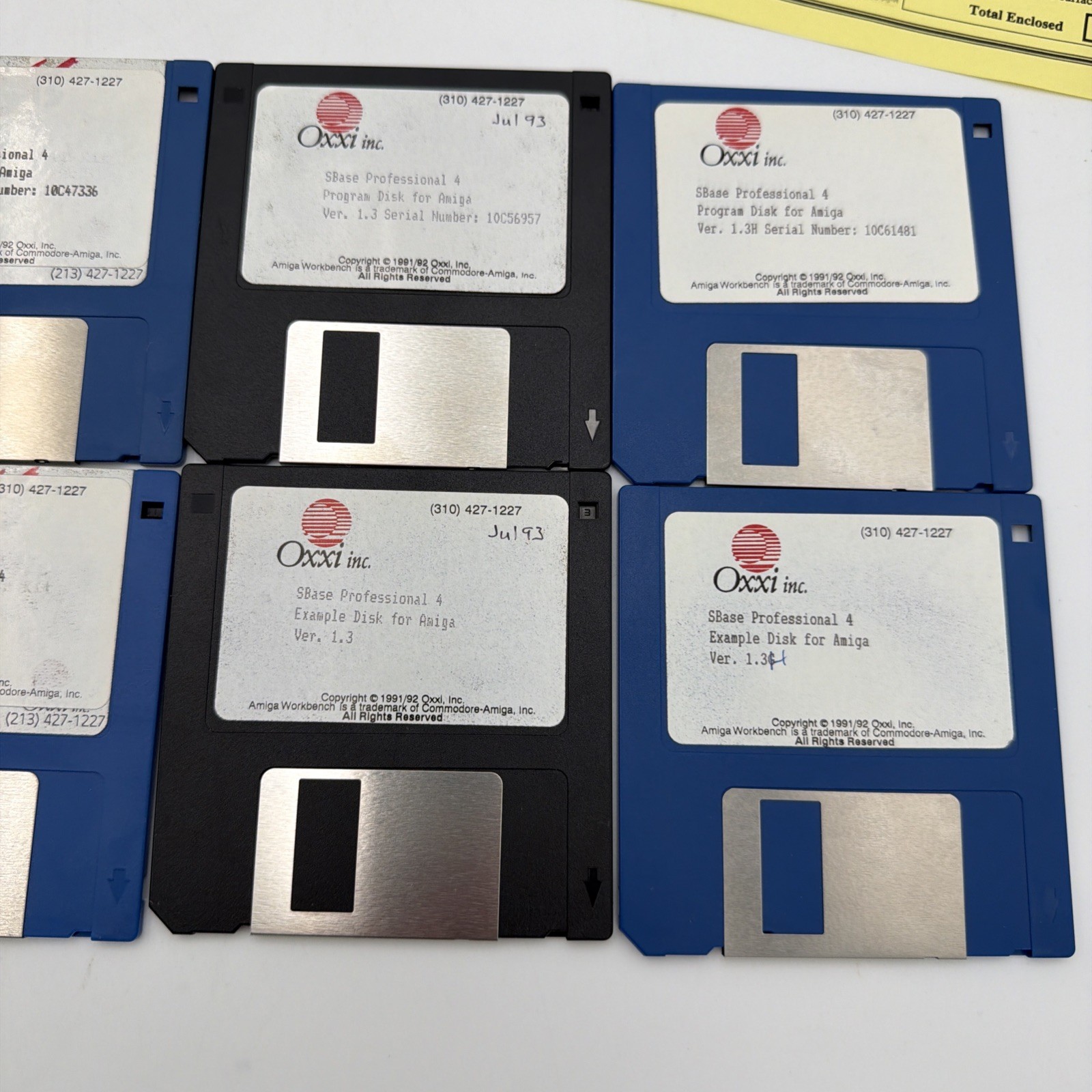 Superbase Professional 4 Commodore Amiga 9 Disks Manuals Box Precision Oxxi Test