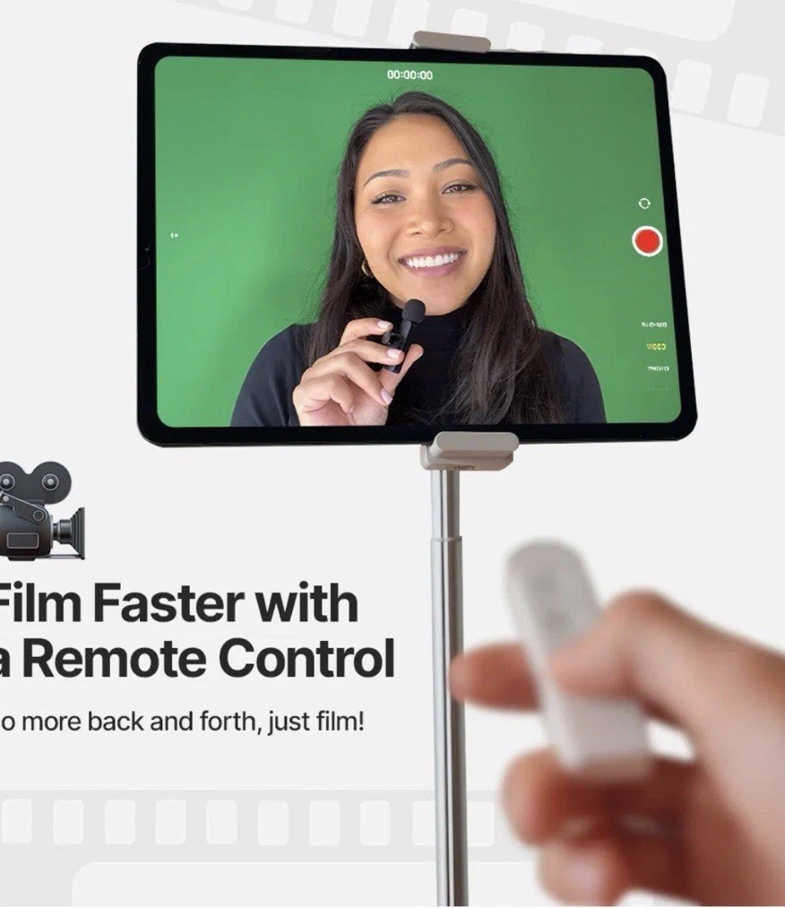 Floor Mount Hit every angle 360 rotation Includes hands-free lights and remote