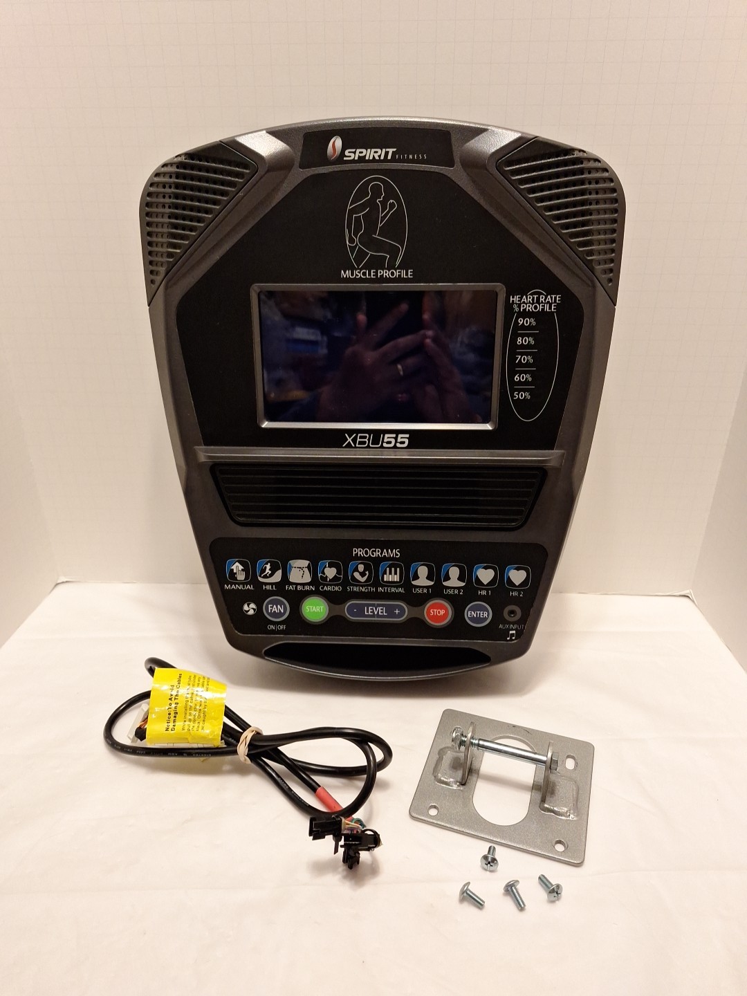 Spirit Fitness XBU55 Upright BIKE CONSOLE ONLY Works Perfectly Read Desc Pics