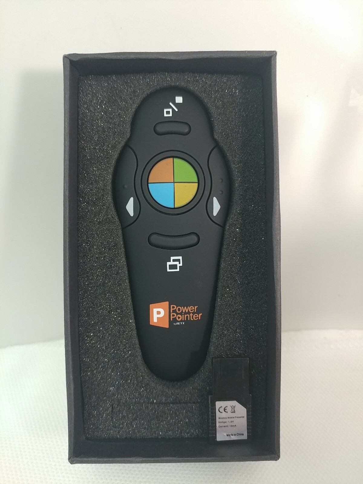 Genuine OEM ZETZ Wireless Presenter Remote Control With USB & Laser Pointer