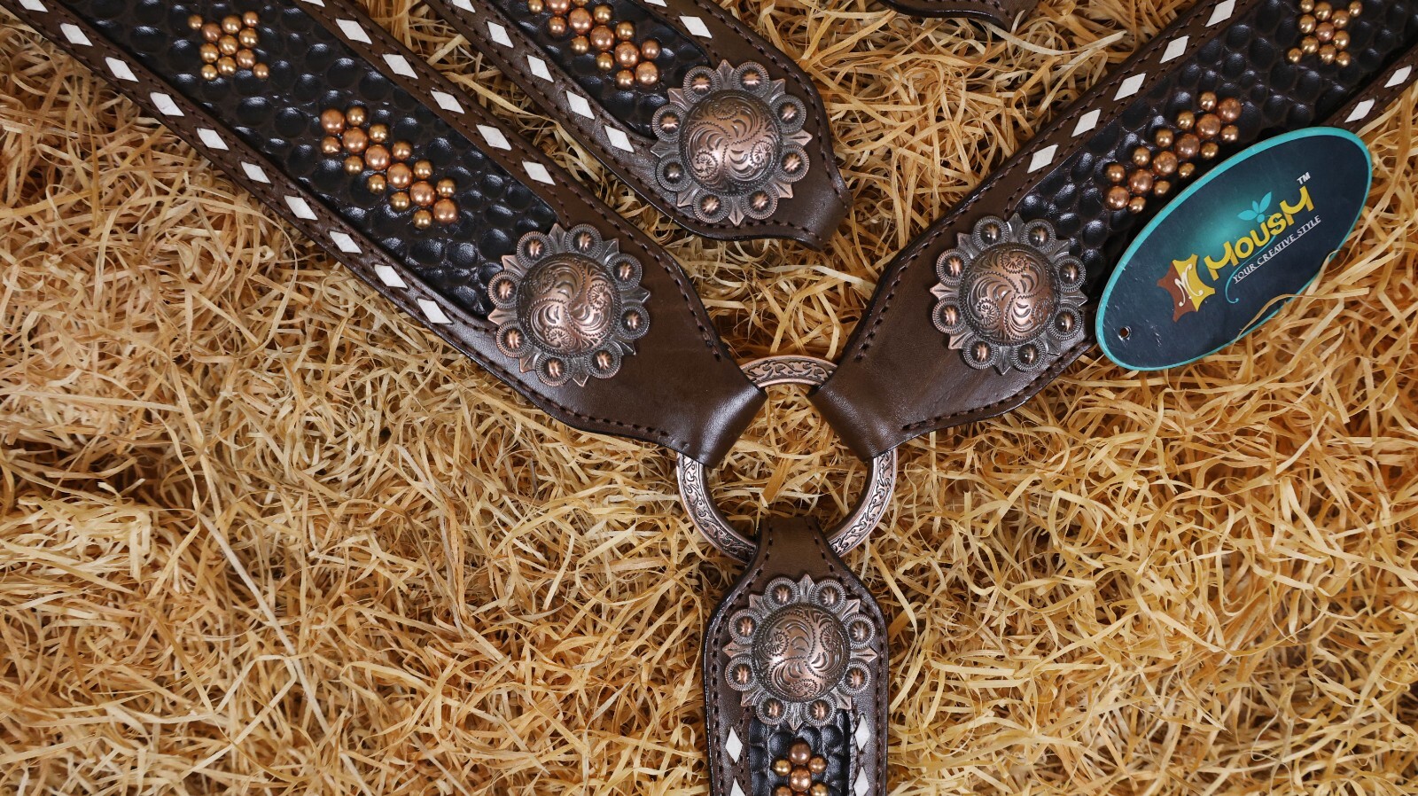 Headstall & Breast Collar Tack Set for Horse