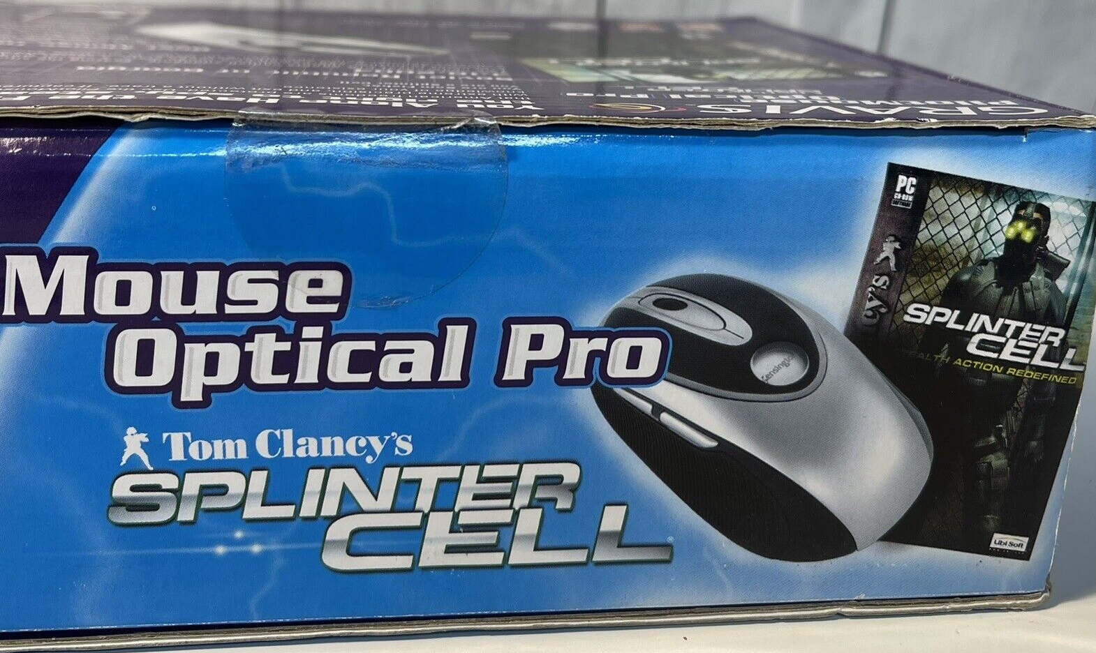 NOS Kensington PilotMouse Pro and Tom Clancy´s Splinter Cell for PC Gaming RARE