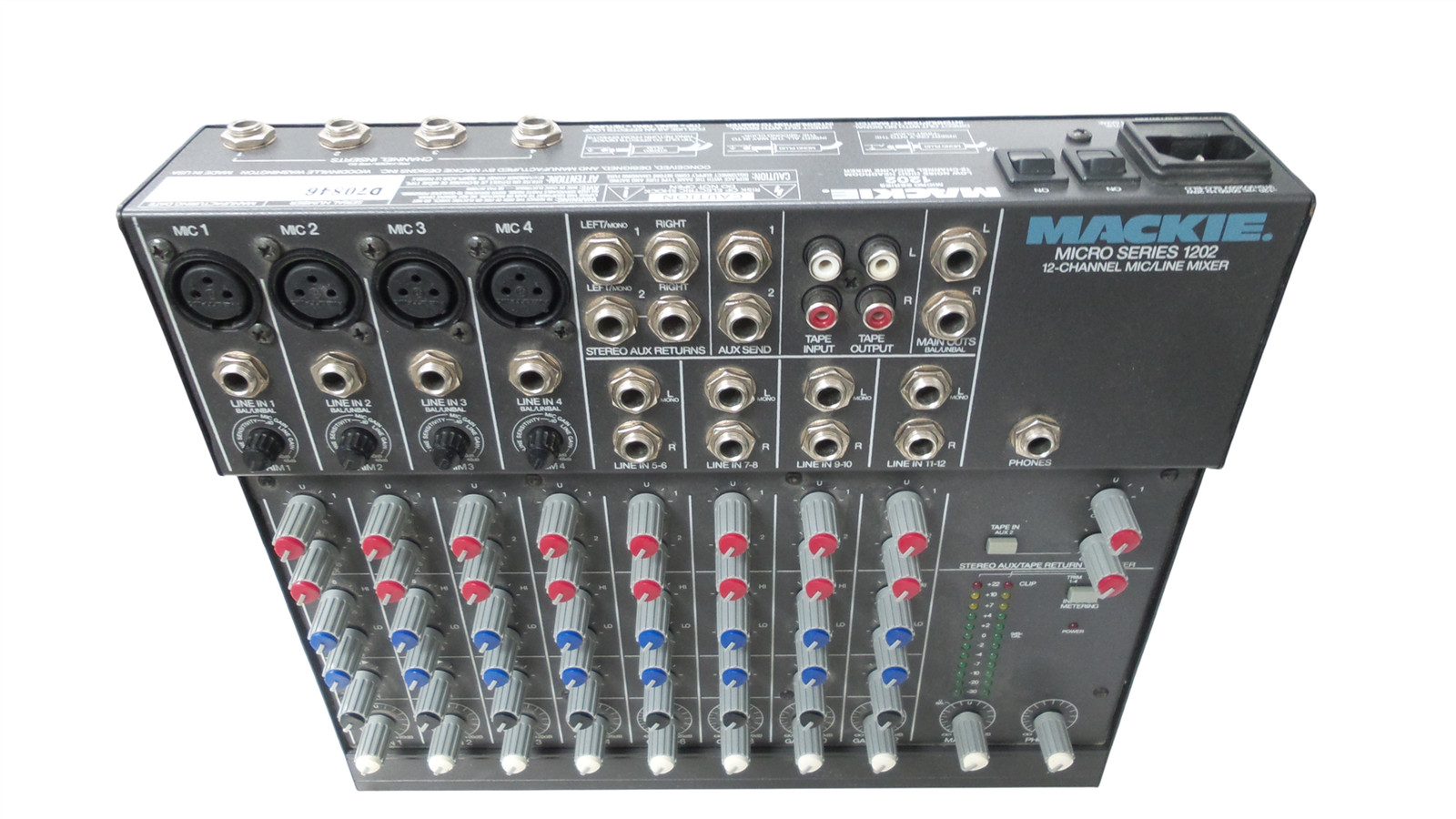 Mackie Micro Series 1202 12-Channel Mic/Line Compact Mixer - Free shipping