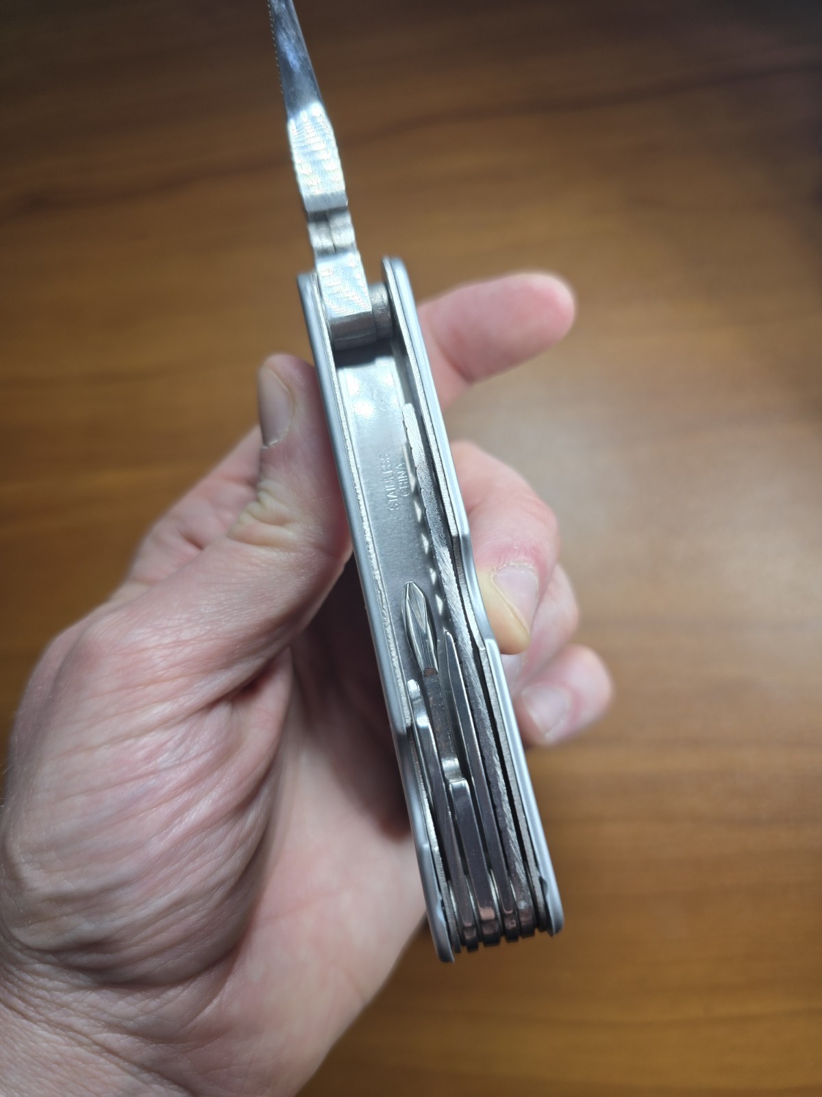 Multitool Stainless Steel - “SharkBite” - Pocket Knife