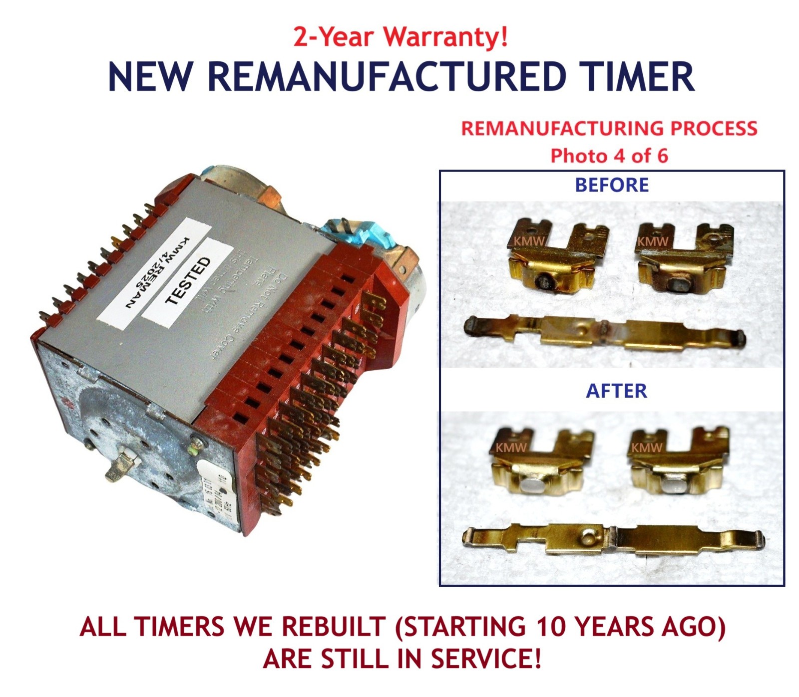 New REMAN ALLIANCE LAUNDRY TIMER CYCLE 120V 50/60HZ F160301 OEM F160301P F778000