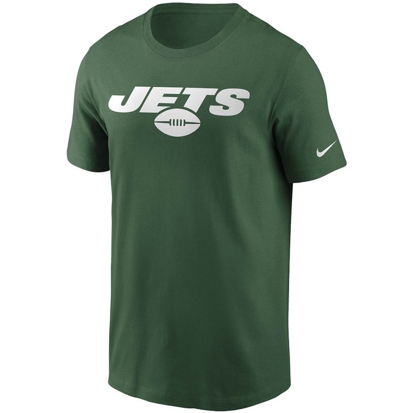 New York Jets Men's Nike Green Team Wordmark Tee - New With Tags!
