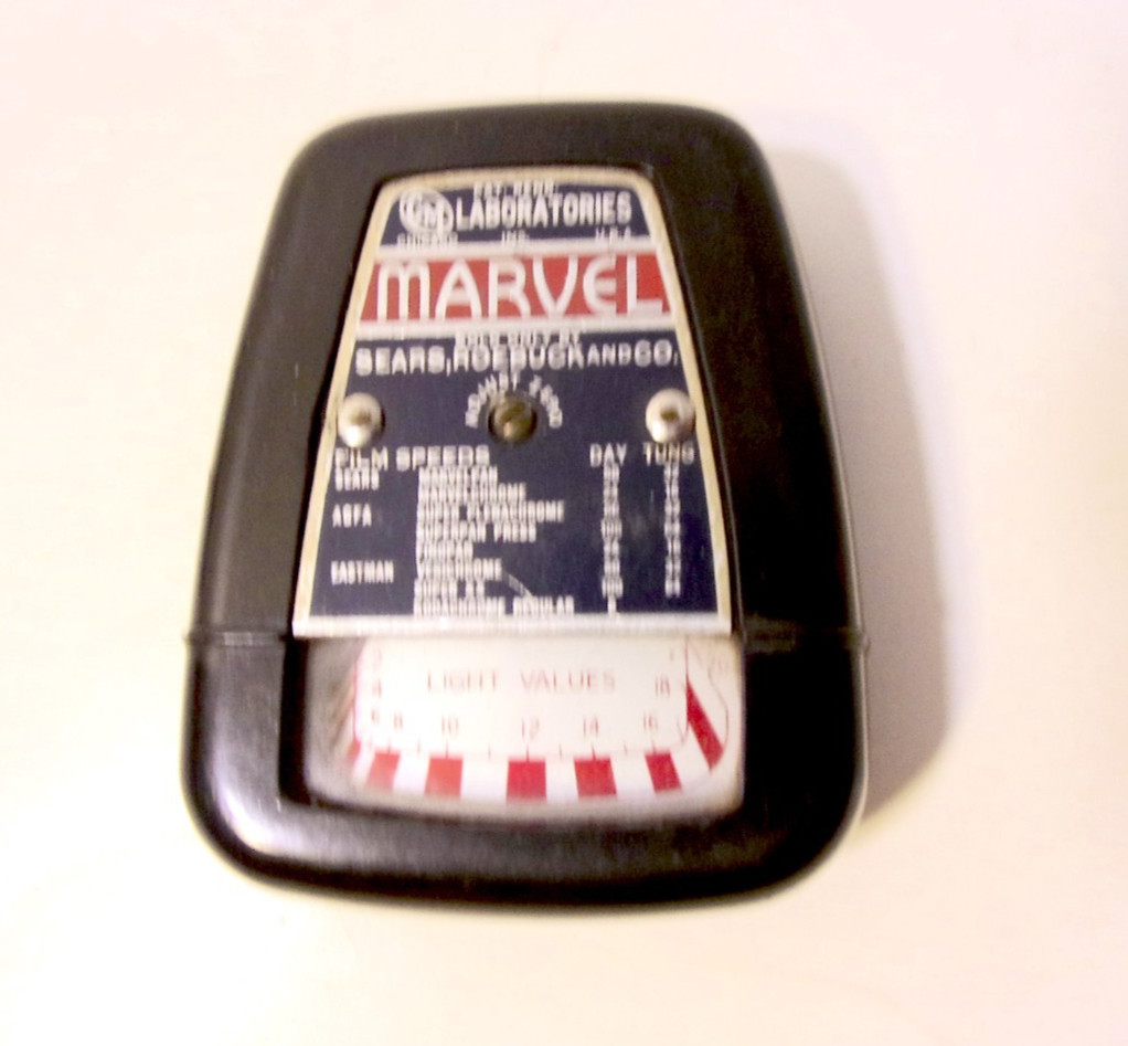 MARVEL Exposure Meter from G.M. Labs via Sears, Roebuck & Co.