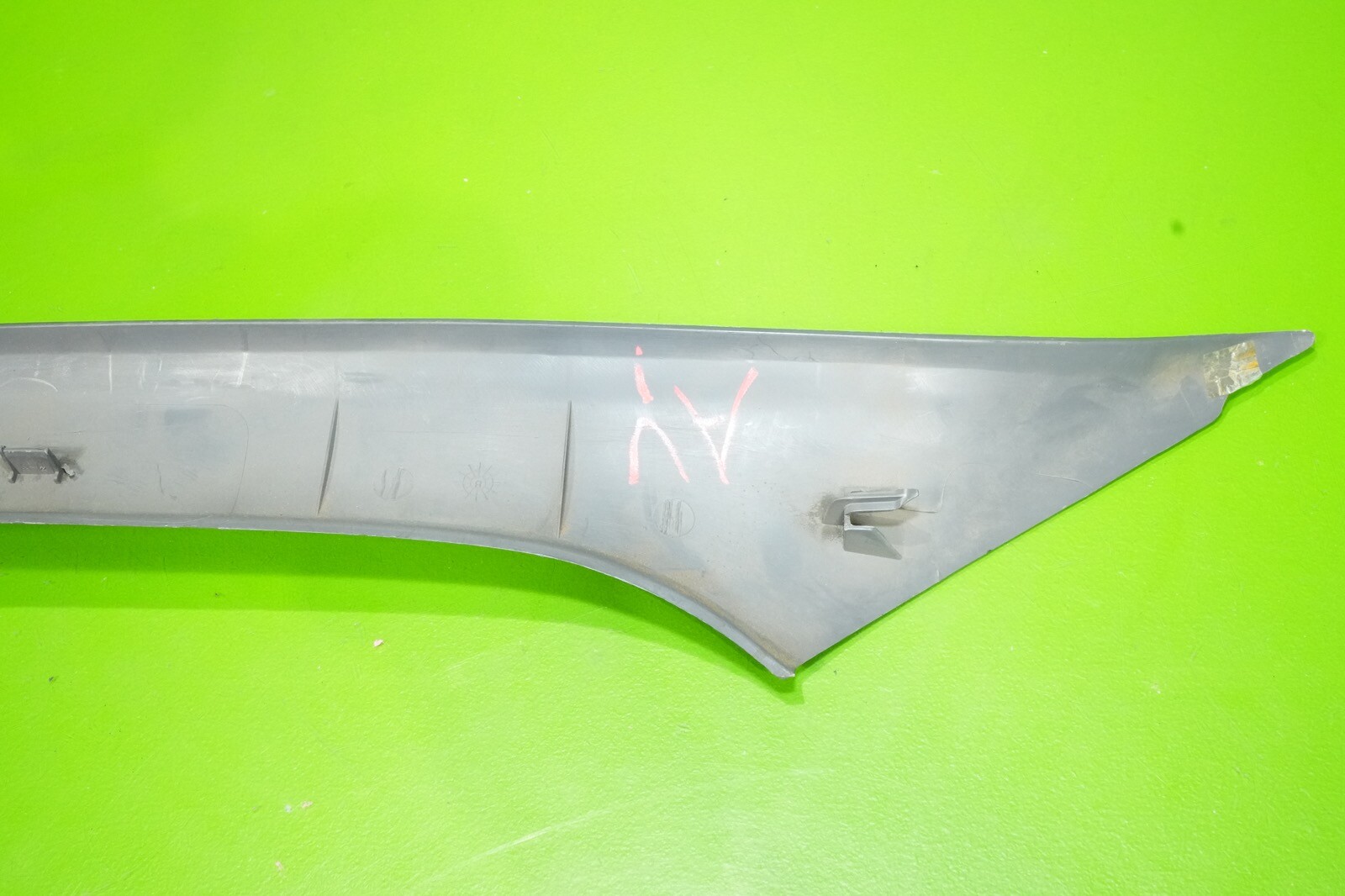 95-99 Eclipse passenger right A pillar trim cover panel gray