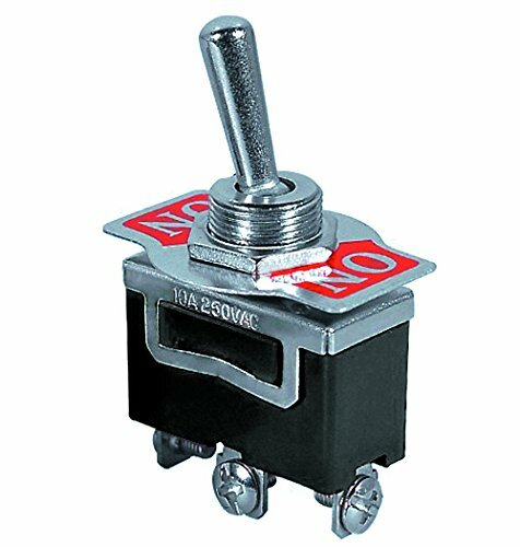 MEDIUM DUTY ON/ON SPDT 3P TOGGLE SWITCH 20 AMP 125VAC