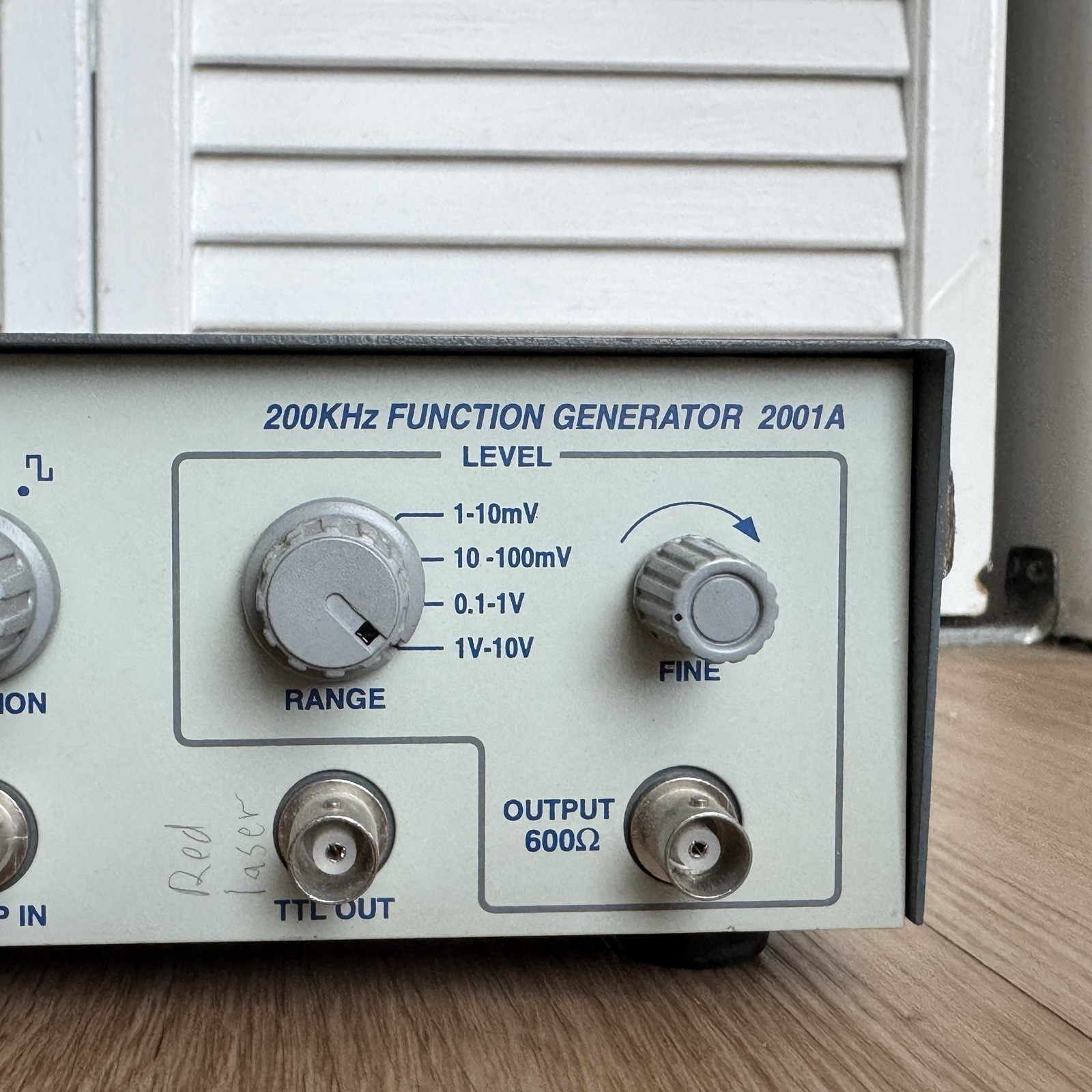 Global Specialties Instruments 2001A Function Generator 200 kHz
