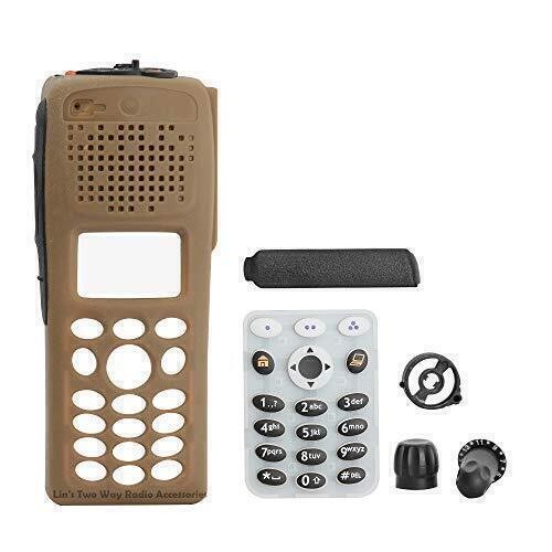 New Brown Front Replacement Case Housing kit for XTS2500 Model 3 Handheld Radio