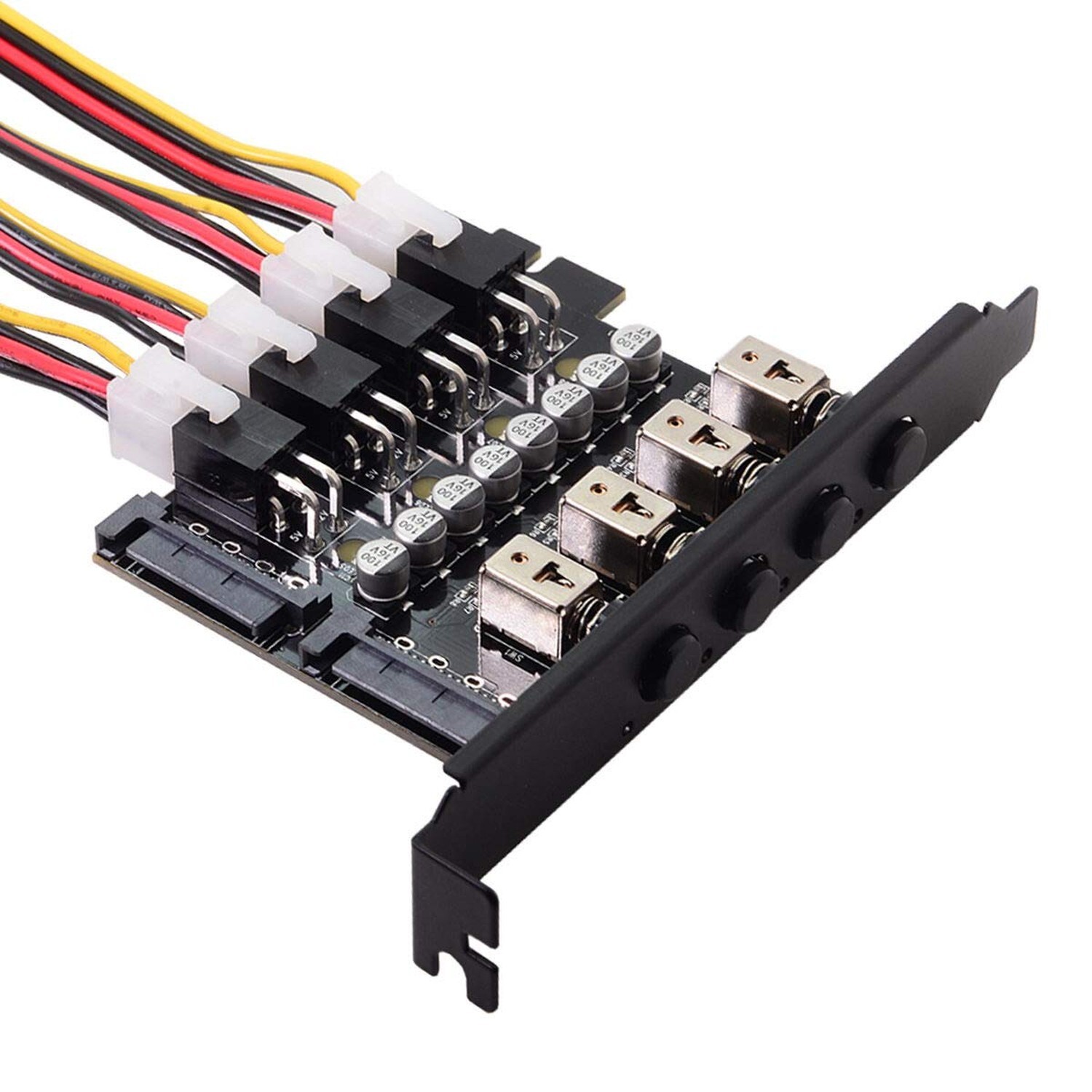 JSER 4 SATA Hard Disk Control System Intelligent Control Management System HD...