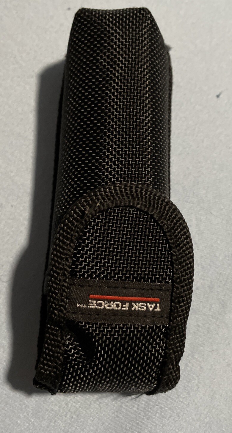 HOLSTER Task Force Flashlight Belt Loop Black Replacement Carry Pouch HTF