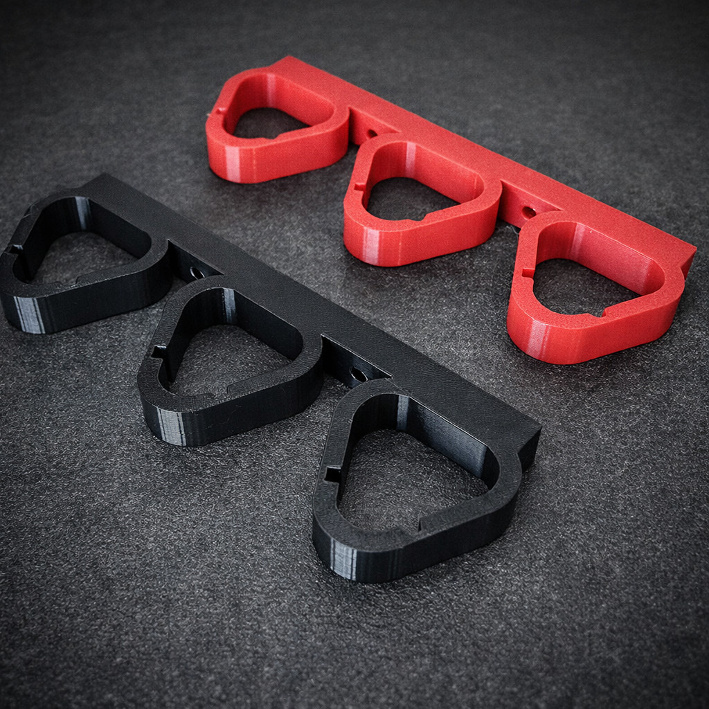 [NEW] 3-Battery Wall Mount Holder for Milwaukee M12 - Heavy Duty Bracket Aus Mde
