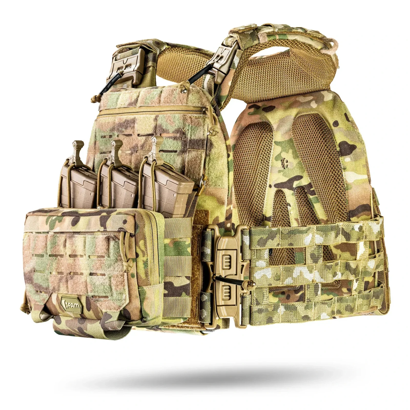 Ukrainian Tactical Weight Vest Shell M7 PRO Gen2 MOLLE Body Pouches Multicam