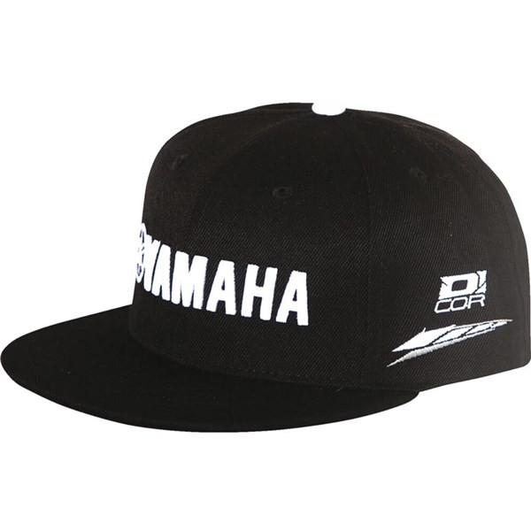 D'COR Visuals Yamaha Factory Snapback Hat | Black