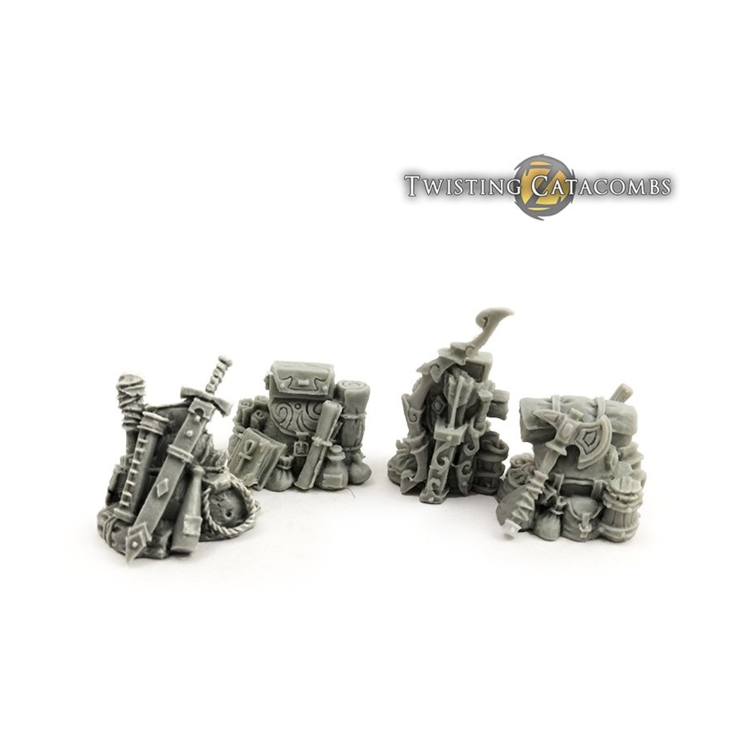 Zealot Dungeon Terrain Adventurer's Equipment Pack New